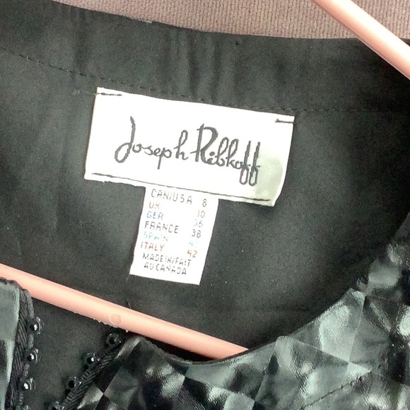 Joseph ribkoff  shiny black blazer, never worn - Picture 3 of 5